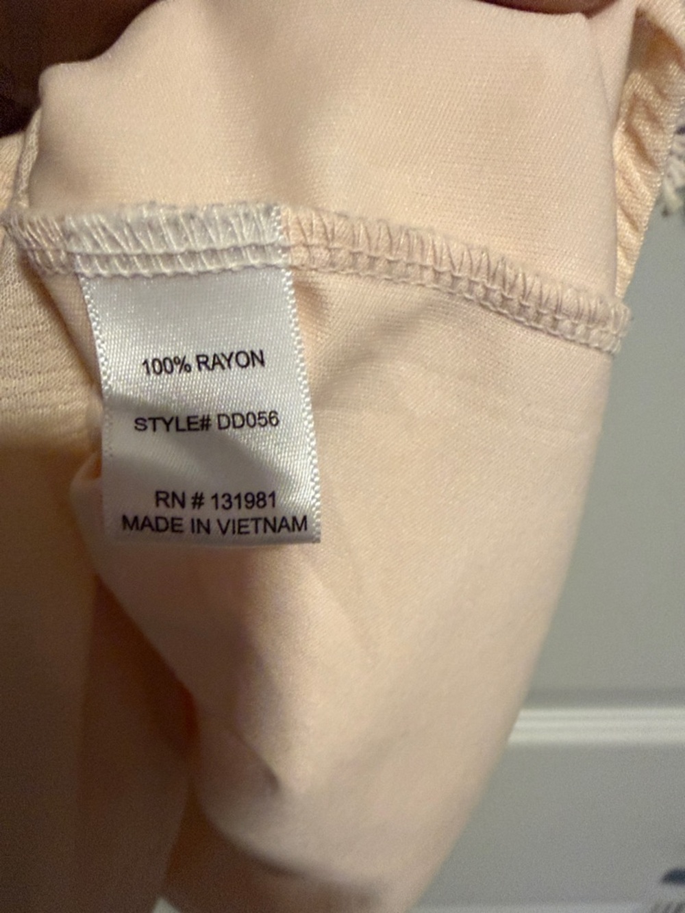 Boho Cream Crochet-Trim Tunic Top, (SOLD) - Picture 3 of 5
